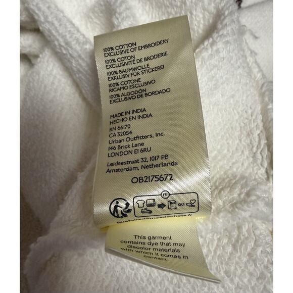 RARE Free People Keepsake Hoodie Horse Sweatshirt EXTREMELY RARE Size XL - Picture 6 of 7